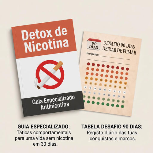 eLivro de Desintoxicação da Nicotina